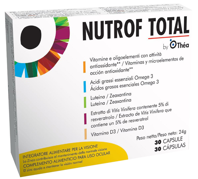 NUTROF TOTAL 30 CAPSULE - Farmacia Puddu Baire S.r.l.