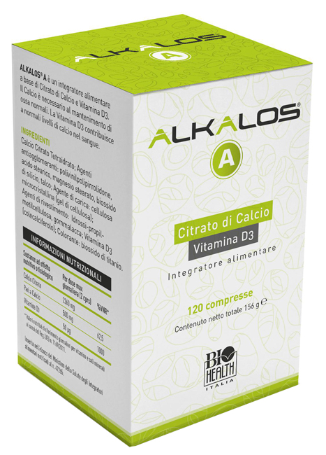 ALKALOS A 120 COMPRESSE - Farmacia Puddu Baire S.r.l.