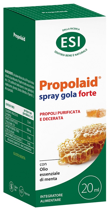 ESI PROPOLAID PROPOLGOLA SPRAY FORTE 20 ML - Farmacia Puddu Baire S.r.l.