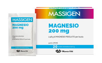 MASSIGEN MAGNESIO 20 BUSTINE - Farmacia Puddu Baire S.r.l.