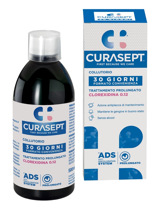 CURASEPT ADS COLLUTORIO 0,12 500 ML - Farmacia Puddu Baire S.r.l.