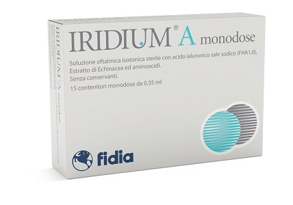 IRIDIUM A MONODOSE GOCCE OCULARI 15 FLACONCINI 0,35 ML - Farmacia Puddu Baire S.r.l.