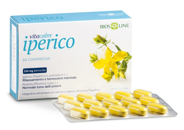 VITACALM IPERICO 30 COMPRESSE - Farmacia Puddu Baire S.r.l.