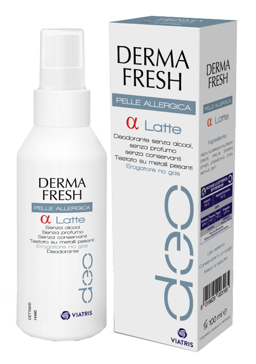 DERMAFRESH PELLI ALLERGICHE ALFA LATTE 100 ML - Farmacia Puddu Baire S.r.l.