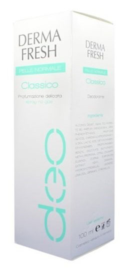 DERMAFRESH PELLE NORMALE CLASSICO DEODORANTE 100 ML - Farmacia Puddu Baire S.r.l.