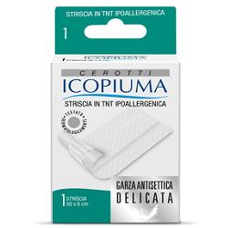 CEROTTO STRISCE ICOPIUMA IN TESSUTO NON TESSUTO 6X50 CM - Farmacia Puddu Baire S.r.l.
