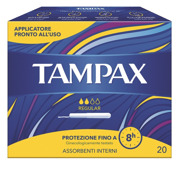 TAMPAX BLUE BOX REGULAR 20 PEZZI - Farmacia Puddu Baire S.r.l.
