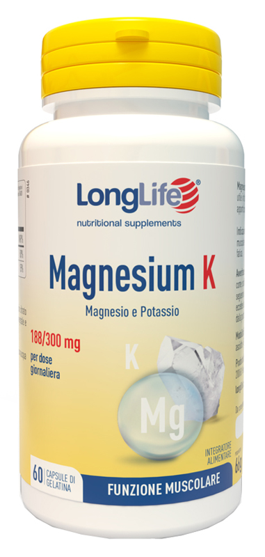 LONGLIFE MAGNESIUM K 60 CAPSULE - Farmacia Puddu Baire S.r.l.