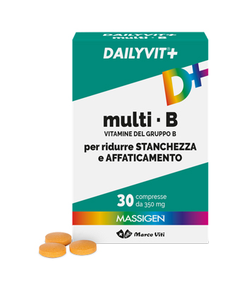 DAILYVIT+ MULTI B VITAMINE DEL GRUPPO B 30 COMPRESSE - Farmacia Puddu Baire S.r.l.