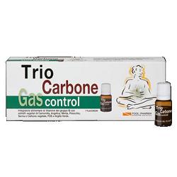 TRIOCARBONE GAS CONTROL 7 FLACONCINI 10 ML - Farmacia Puddu Baire S.r.l.