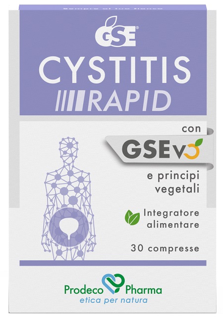 GSE CYSTITIS RAPID 30 COMPRESSE - Farmacia Puddu Baire S.r.l.