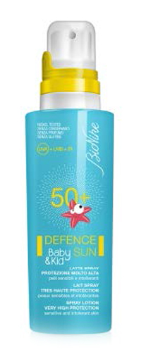 DEFENCE SUN BABY LATTE SOLARE 50+ SPRAY 125 ML - Farmacia Puddu Baire S.r.l.