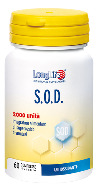 LONGLIFE SOD 2000 60 TAVOLETTE - Farmacia Puddu Baire S.r.l.