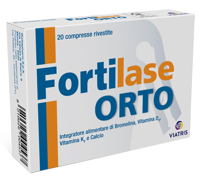 FORTILASE ORTO 20 COMPRESSE - Farmacia Puddu Baire S.r.l.