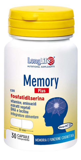 LONGLIFE MEMORY PLUS 30 CAPSULE - Farmacia Puddu Baire S.r.l.
