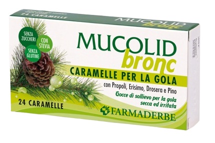 MUCOLID BRONC 24 CARAMELLE - Farmacia Puddu Baire S.r.l.