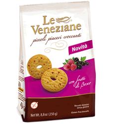 LE VENEZIANE BISCOTTI FRUTTI DI BOSCO 250 G - Farmacia Puddu Baire S.r.l.