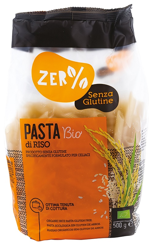 ZERO% GLUTINE PASTA RISO PENNE SENZA GLUTINE BIO 500 G - Farmacia Puddu Baire S.r.l.
