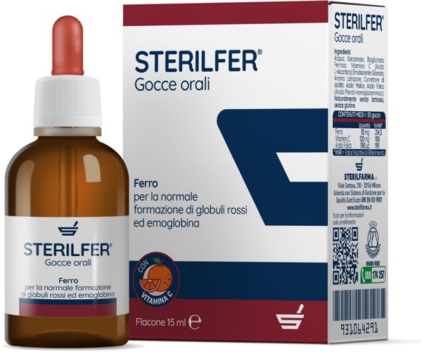 STERILFER GOCCE 15 ML - Farmacia Puddu Baire S.r.l.