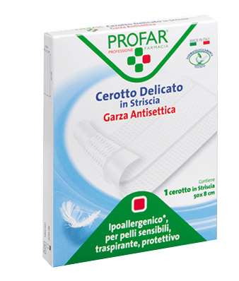 CEROTTO TESSUTO NON TESSUTO DELICATO 1 STRISCIA 50X8 CM PROFAR - Farmacia Puddu Baire S.r.l.