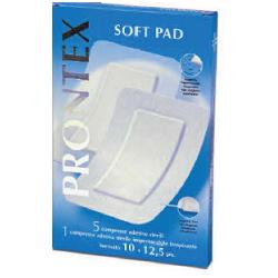 GARZA COMPRESSA PRONTEX SOFT PAD 10X12,5 6 PEZZI (5 TNT + 1 IMPERMEABILE AQUA PAD) - Farmacia Puddu Baire S.r.l.
