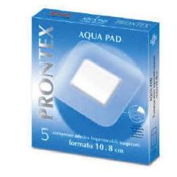 GARZA COMPRESSA PRONTEX AQUA PAD 10X8CM 5 PEZZI - Farmacia Puddu Baire S.r.l.