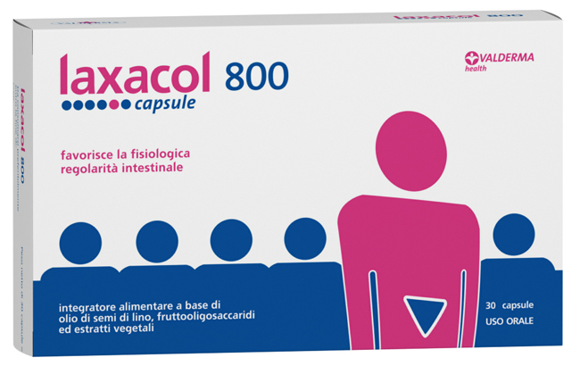 LAXACOL 800 30 CAPSULE - Farmacia Puddu Baire S.r.l.