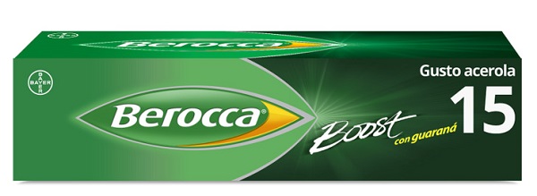 BEROCCA BOOST EFFERVESCENTE 15 COMPRESSE - Farmacia Puddu Baire S.r.l.
