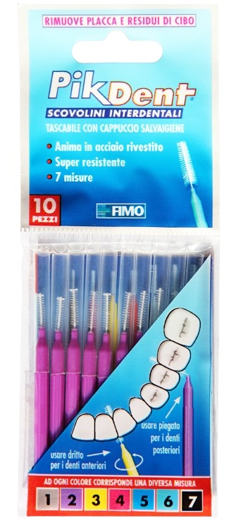 PIKDENT STUZZICOLINO 2 VI 10PZ - Farmacia Puddu Baire S.r.l.