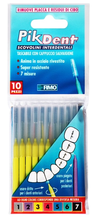 PIKDENT STUZZICOLINO 3 GI 10PZ - Farmacia Puddu Baire S.r.l.