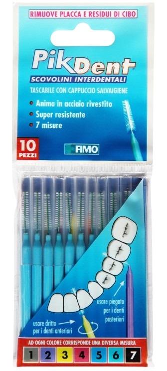PIKDENT STUZZICOLINO 5AZZ 10PZ - Farmacia Puddu Baire S.r.l.