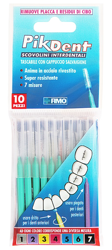 PIKDENT STUZZICOLINO 6 VE 10PZ - Farmacia Puddu Baire S.r.l.