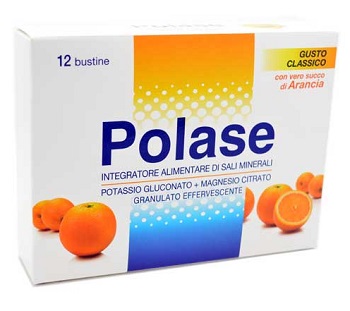 POLASE ARANCIA 12 BUSTINE EFFERVESCENTI - Farmacia Puddu Baire S.r.l.