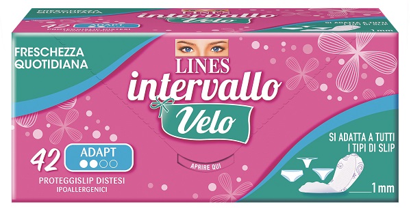 LINES INTERVALLO VELO ADAPT 42 PEZZI COUPON - Farmacia Puddu Baire S.r.l.