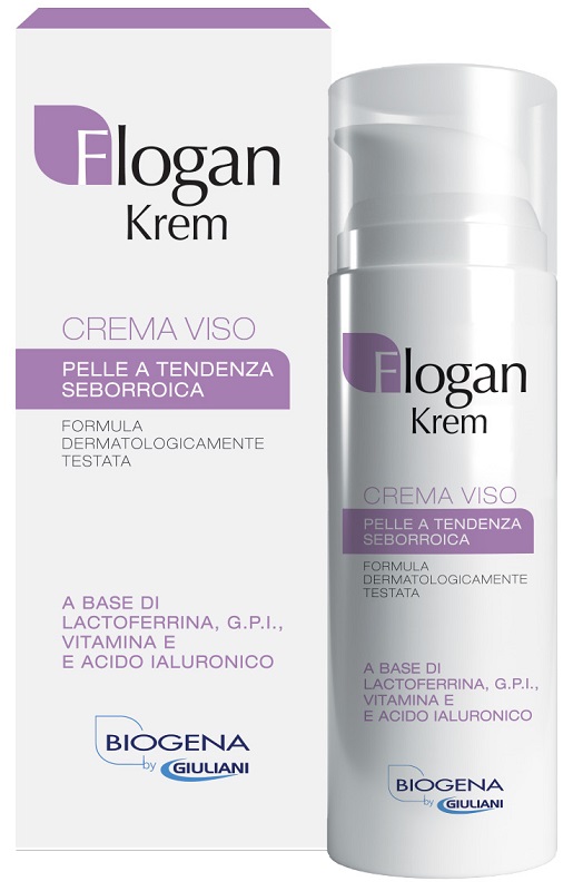 FLOGANKREM CREMA VISO PELLE TENDENZA SEBORROICA 50 ML - Farmacia Puddu Baire S.r.l.
