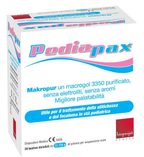 PEDIAPAX POLVERE 20 BUSTINE 13,125 G - Farmacia Puddu Baire S.r.l.