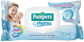 PAMPERS PHARMA SALVIETTE SENS 63 PEZZI - Farmacia Puddu Baire S.r.l.
