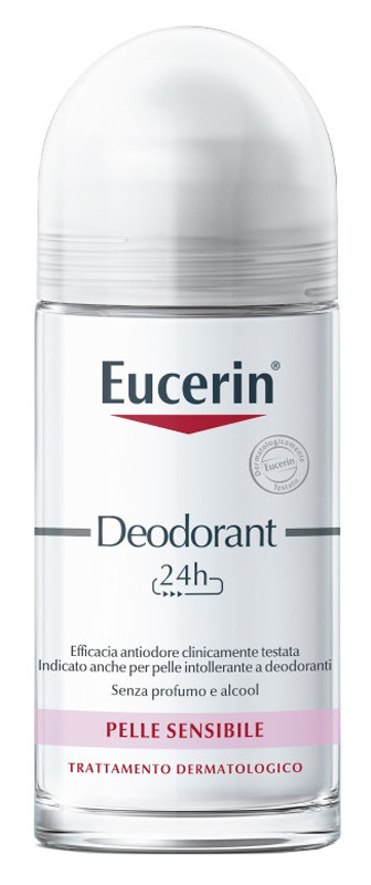 EUCERIN DEODORANTE ROLL-ON PELLI SENSIBILI 50 ML - Farmacia Puddu Baire S.r.l.