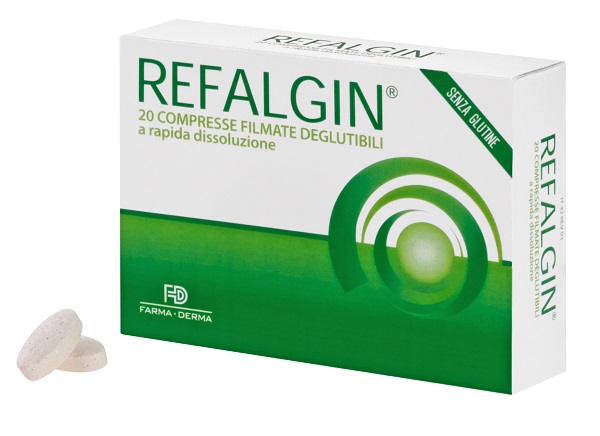 REFALGIN 20 COMPRESSE FILMATE DEGLUTIBILI - Farmacia Puddu Baire S.r.l.