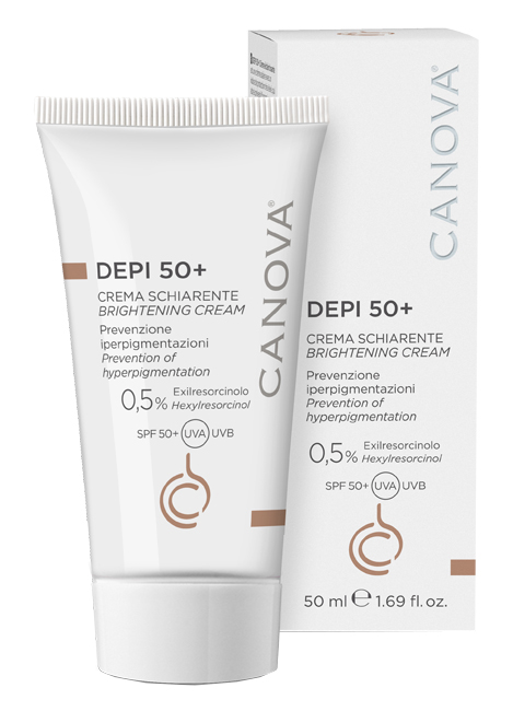 CANOVA DEPI SPF 50+ CREMA PROTEZIONE ALTA 50 ML - Farmacia Puddu Baire S.r.l.