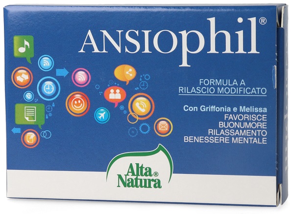 ANSIOPHIL 15 COMPRESSE 850MG - Farmacia Puddu Baire S.r.l.