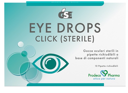 GSE EYE DROPS CLICK GOCCE OCULARI 10 PIPETTE 0,5 ML - Farmacia Puddu Baire S.r.l.