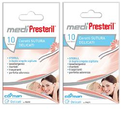 CEROTTO PER SUTURA MEDIPRESTERIL 6,4X108 MM 10 PEZZI - Farmacia Puddu Baire S.r.l.