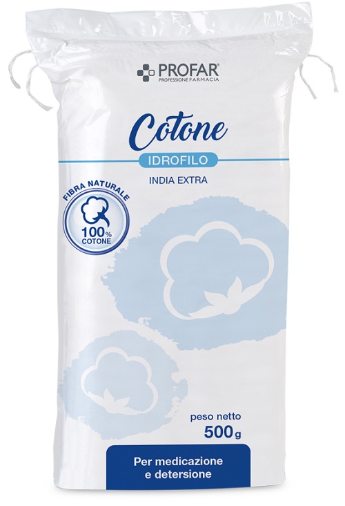 COTONE IDROFILO PROFAR INDIA EXTRA 500 G - Farmacia Puddu Baire S.r.l.