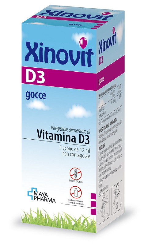 XINOVIT D3 GOCCE 12 ML - Farmacia Puddu Baire S.r.l.