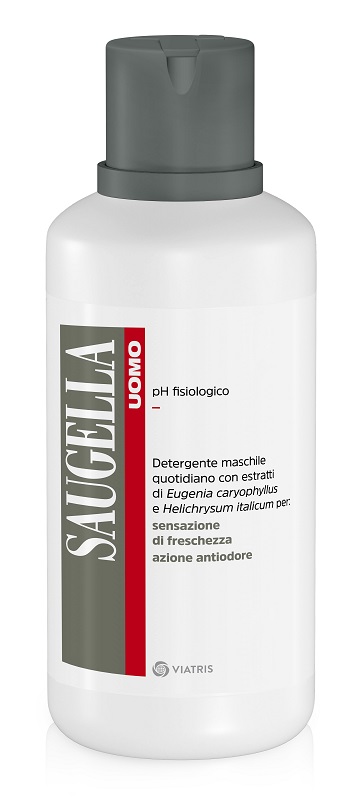 SAUGELLA UOMO PH FISIOLOGICO DETERGENTE MASCHILE 500 ML - Farmacia Puddu Baire S.r.l.
