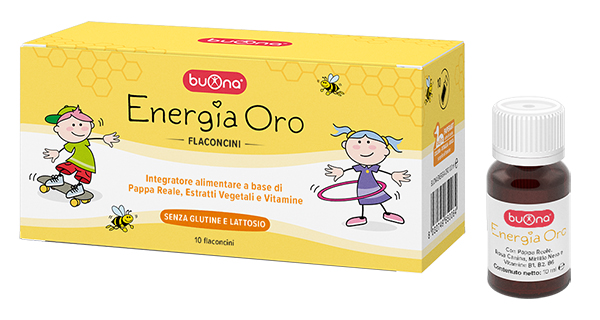 BUONA ENERGIA ORO 10 FLACONCINI DA 10 ML - Farmacia Puddu Baire S.r.l.