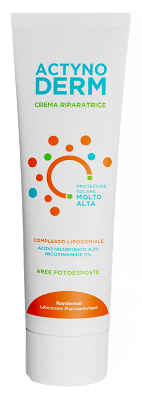 ACTYNODERM CREMA RIPARATRICE AREE FOTOESPOSTE FOTOPRETEZIONE 50+ MOLTO ALTA 30 ML - Farmacia Puddu Baire S.r.l.