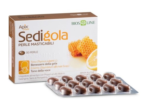 SEDIGOLA PERLE MASTICABILI 30 PERLE - Farmacia Puddu Baire S.r.l.
