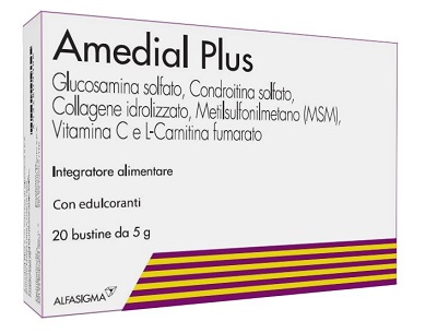 AMEDIAL PLUS 20 BUSTINE 5 G - Farmacia Puddu Baire S.r.l.